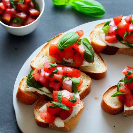 Air Fryer Bruschetta