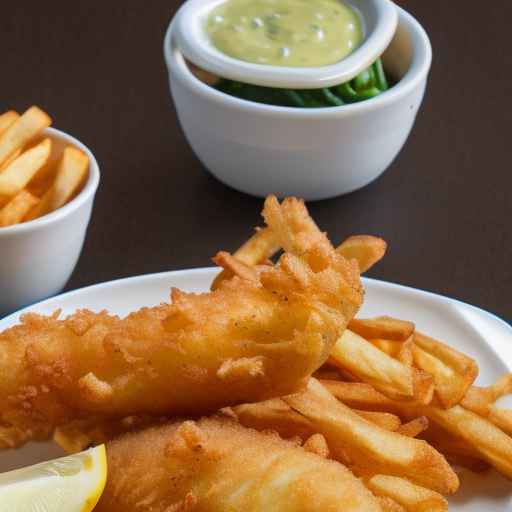 Air Fryer Fish and Chips