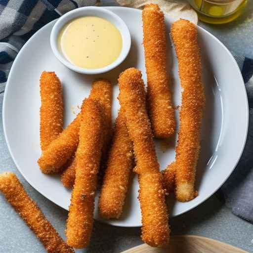 Air Fryer Mozzarella Sticks