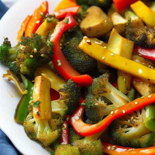 Air Fryer Vegetable Stir-Fry