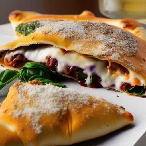 Anchovy and Mozzarella Calzone