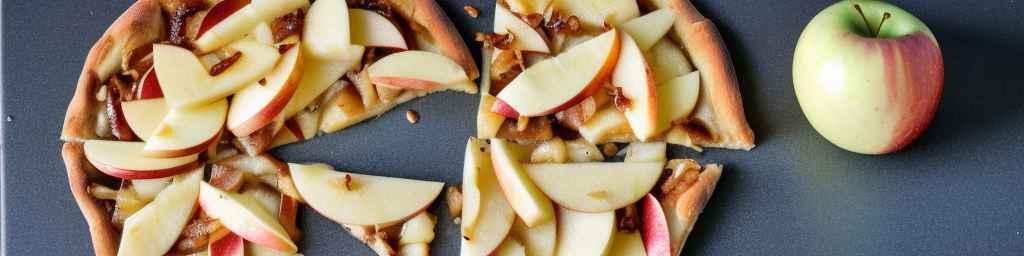 Apple and Brie Pizza with Pineapple and Caramelized Onion