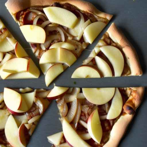 Apple and Caramelized Onion Pizza