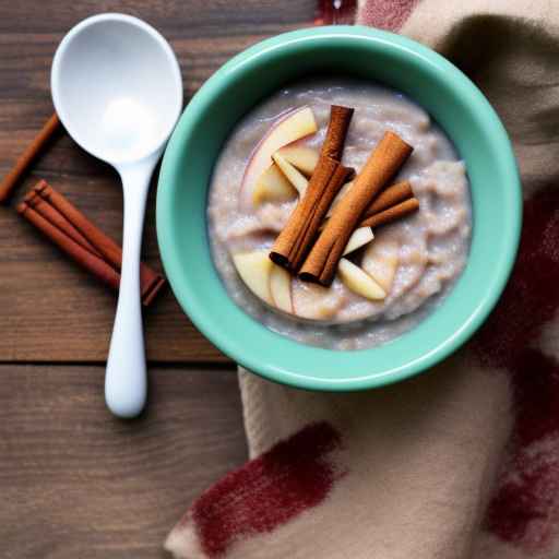 Apple and Cinnamon Porridge