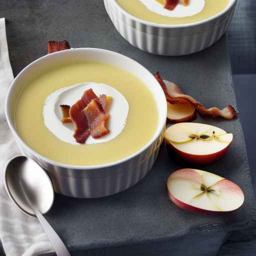 Apple and Parsnip Soup with Bacon