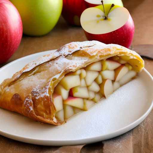 Apple and Pear Strudel