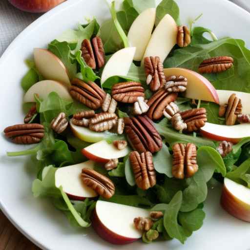 Apple and Pecan Salad with Maple Dressing