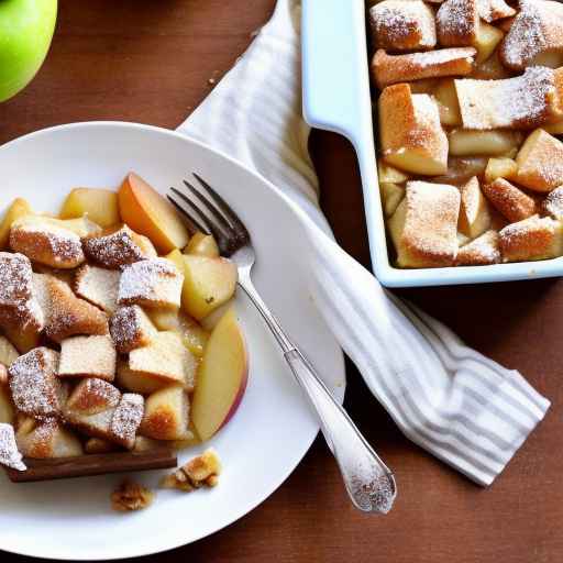 Apple Bread Pudding