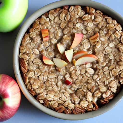 Apple Cinnamon Baked Oatmeal