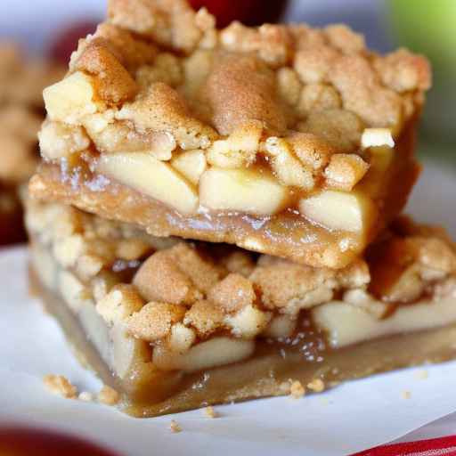 Apple Cinnamon Cobbler Bars