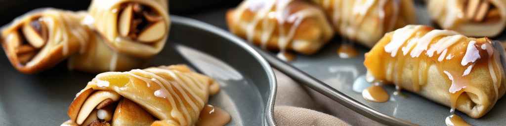 Apple Cinnamon Egg Rolls