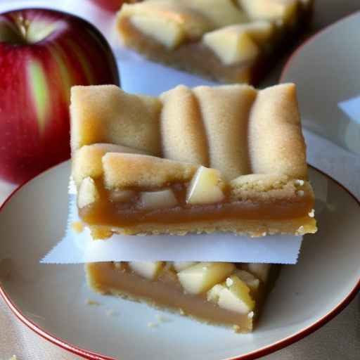 Apple Cinnamon Shortbread Bars