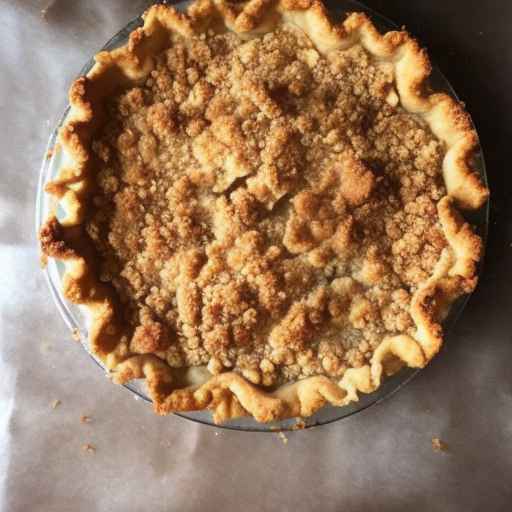 Apple Crumb Pie