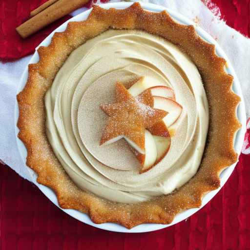 Apple Gingerbread Pie