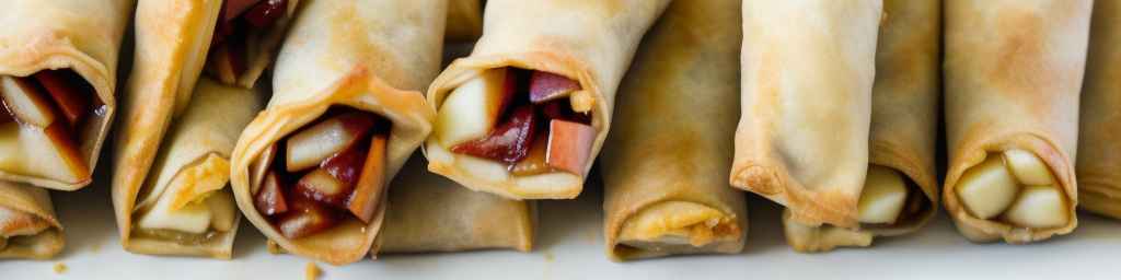 Apple Pie Egg Rolls