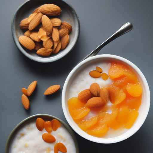 Apricot and almond porridge