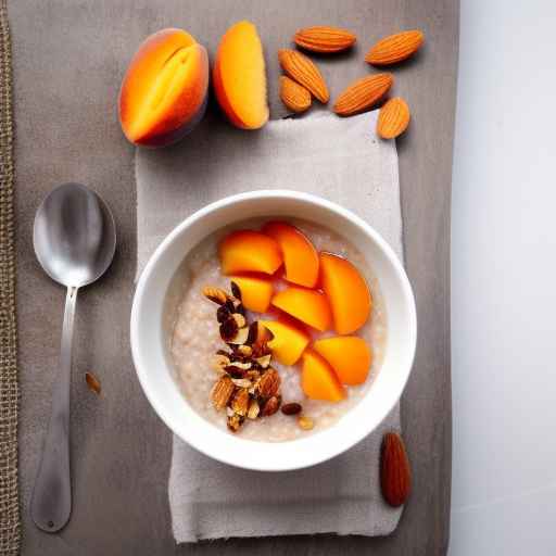 Apricot and Almond Porridge with Buckwheat