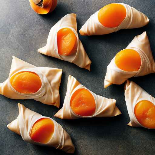 Apricot Cream-Filled Parcels