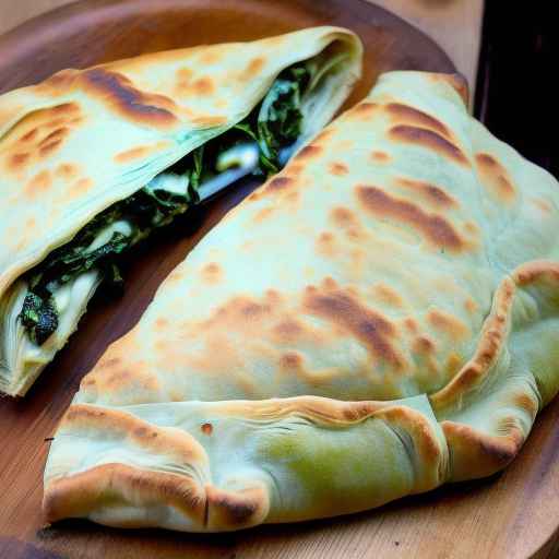 Artichoke and Spinach Calzone