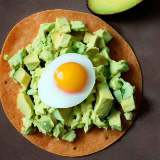 Avocado-Egg Salad Tostada Filling