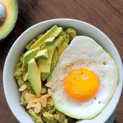 Avocado and Egg Breakfast Bowl