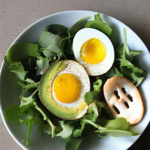 Avocado and Egg Breakfast Salad