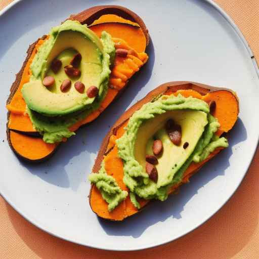 Avocado and Sweet Potato Toasts