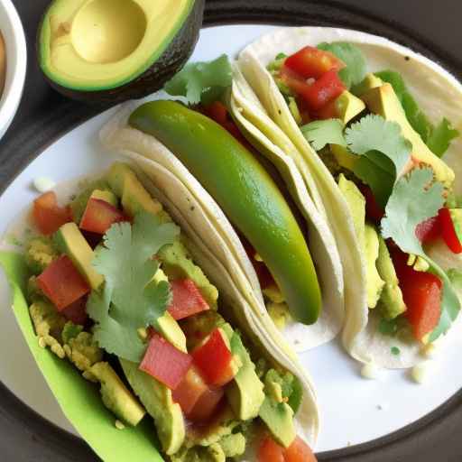 Avocado and Veggie Tacos