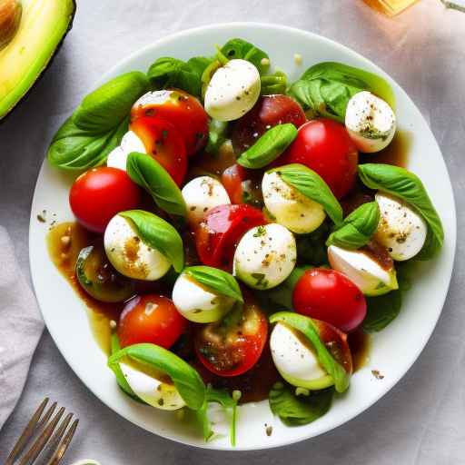 Avocado Caprese Salad