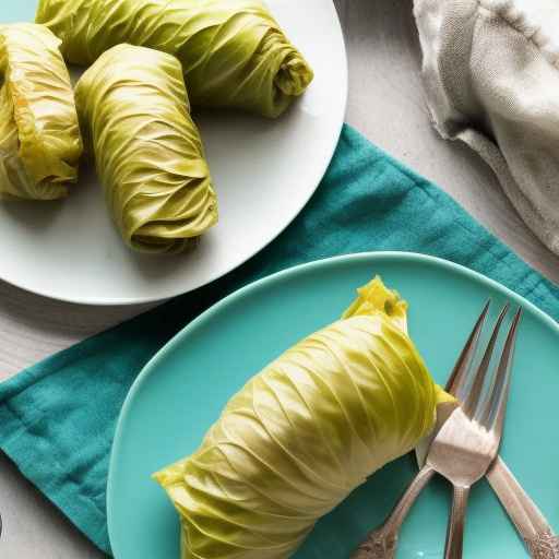 Avocado Stuffed Cabbage Rolls