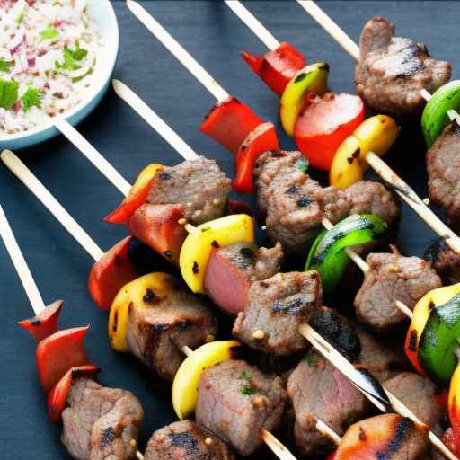 Azerbaijani Ground Lamb Skewers