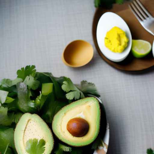 Bacon and Avocado Egg Salad with Lime and Cilantro