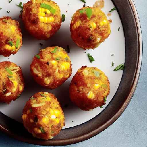 Bacon and Cheese Corn Balls