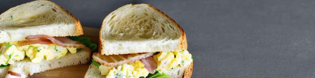 Bacon Dijon Egg Salad Sandwich