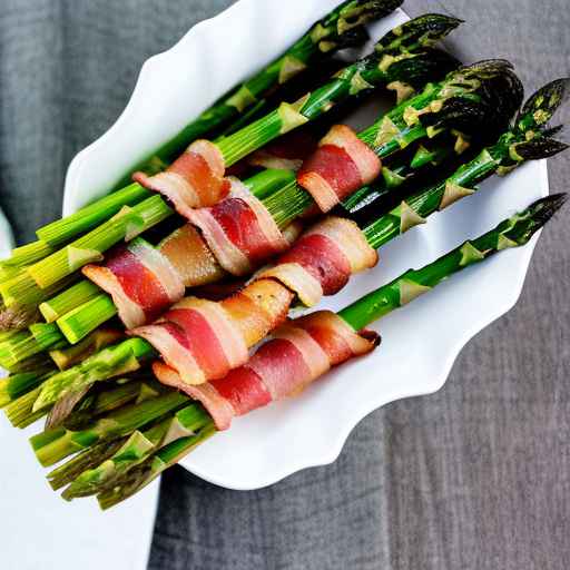 Bacon Wrapped Asparagus Bundles