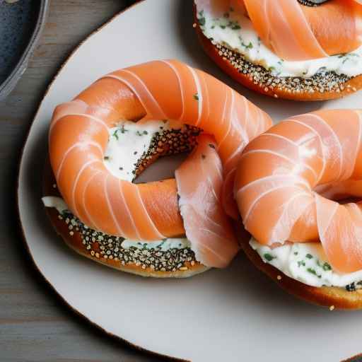 Bagel with Lox and Cream Cheese