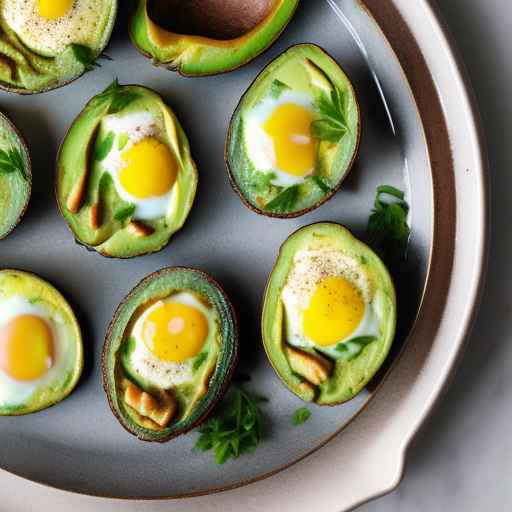 Baked Avocado Eggs