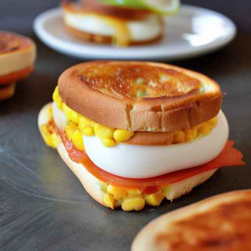 Baked Bean Breakfast Sandwich