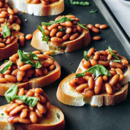 Baked Bean Bruschetta