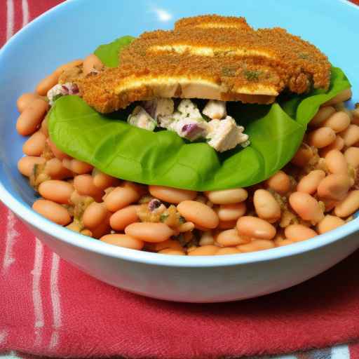 Baked Bean Chicken Salad