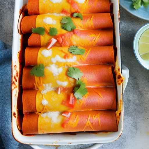 Baked Bean Enchiladas