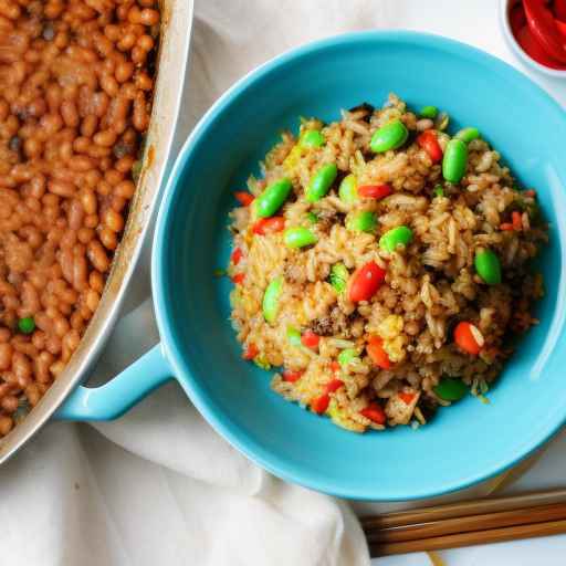 Baked Bean Fried Rice