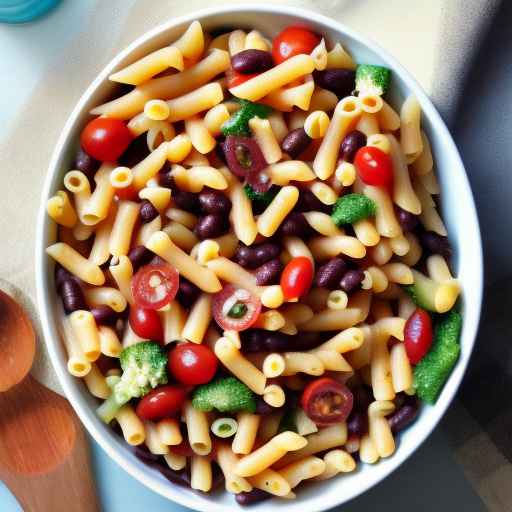 Baked Bean Pasta Salad