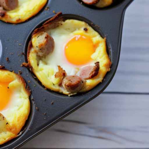 Baked Egg and Sausage Cups