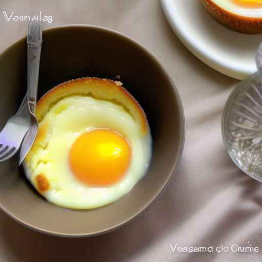 Baked Egg Custard with Vanilla