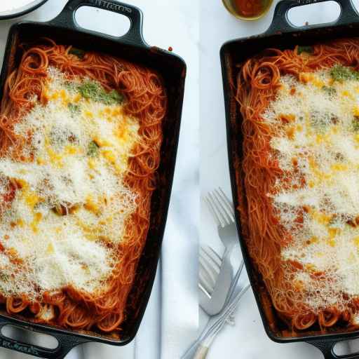 Baked spaghetti casserole