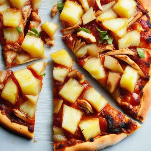 BBQ Chicken and Pineapple Pizza