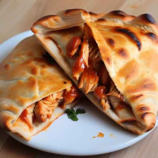 BBQ Chicken Calzone