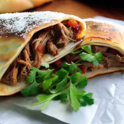 BBQ Pulled Pork Calzone