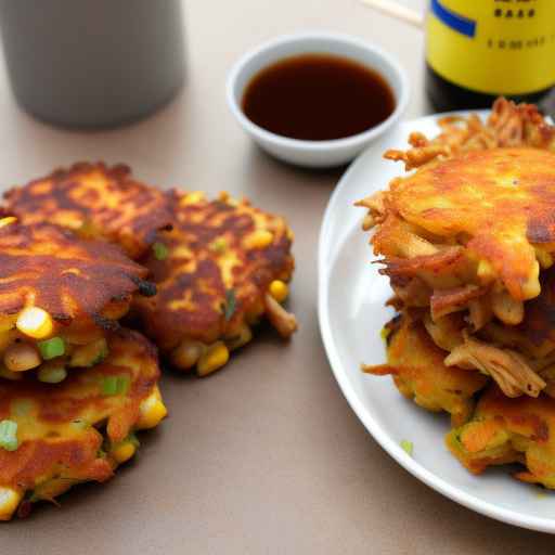 BBQ Pulled Pork Corn Fritters